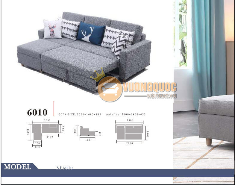 Ghế sofa giường đa năng cao cấp XP6010-7